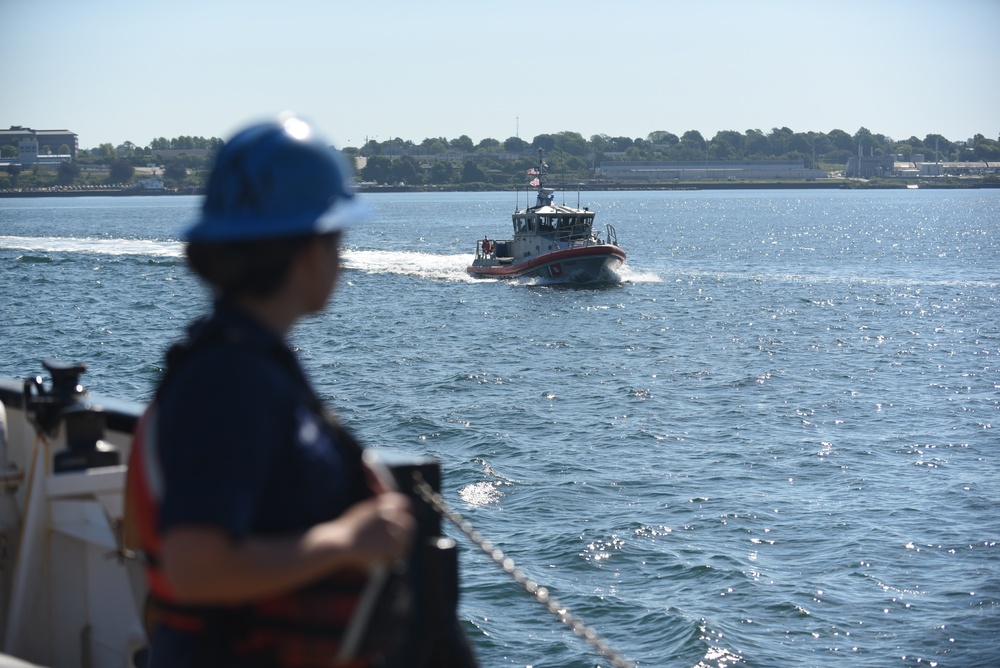 Coast Guard Cutter Juniper conducts Burial at Sea