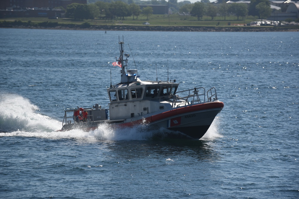 Coast Guard Cutter Juniper conducts Burial at Sea