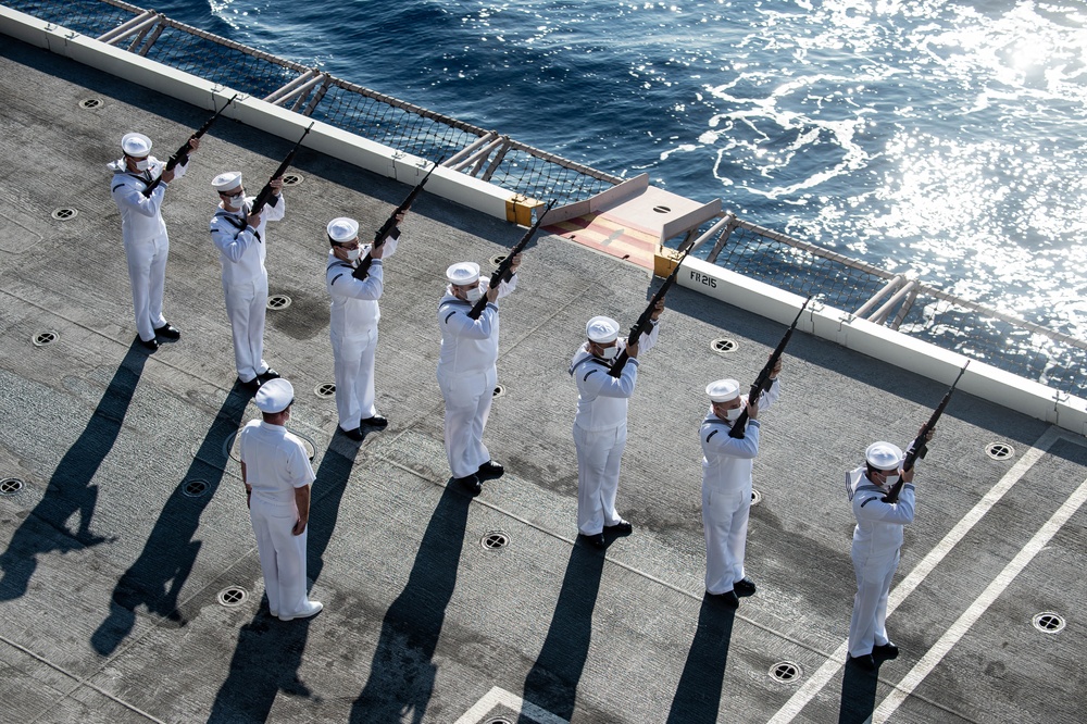 Truman is conducting readiness training in the Atlantic Ocean in preparation for future operations.