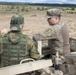 "Burt's Knights" observe multinational mortar training