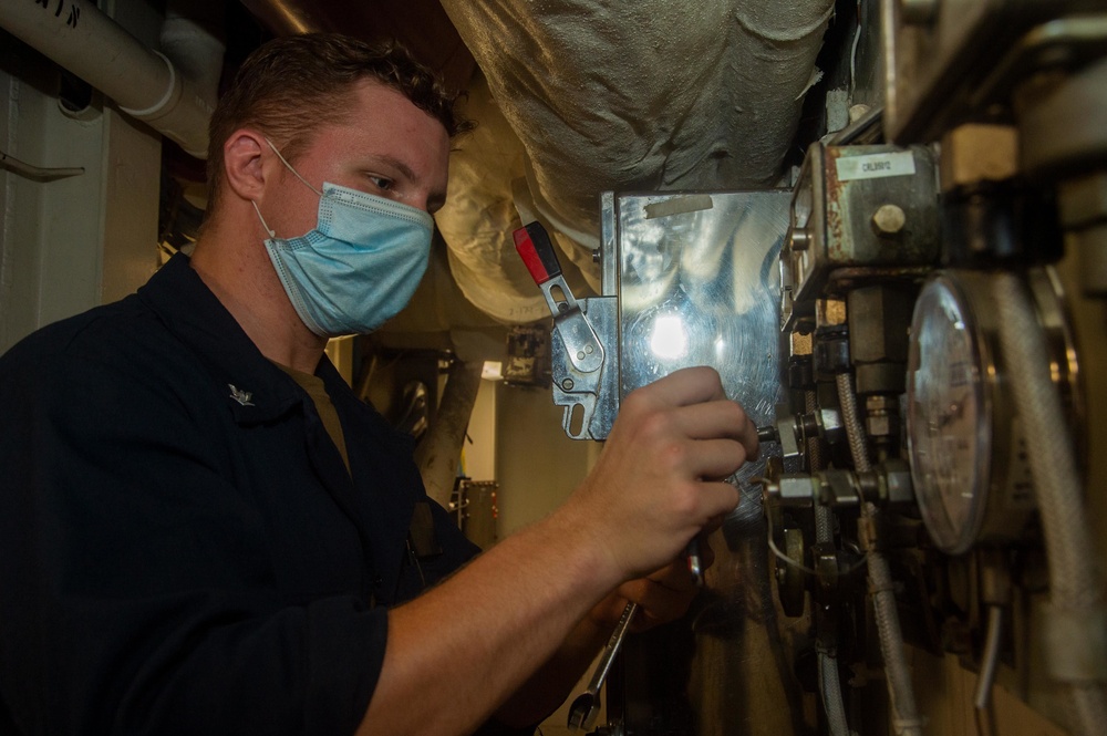 Truman is conducting readiness training in the Atlantic Ocean in preparation for future operations.