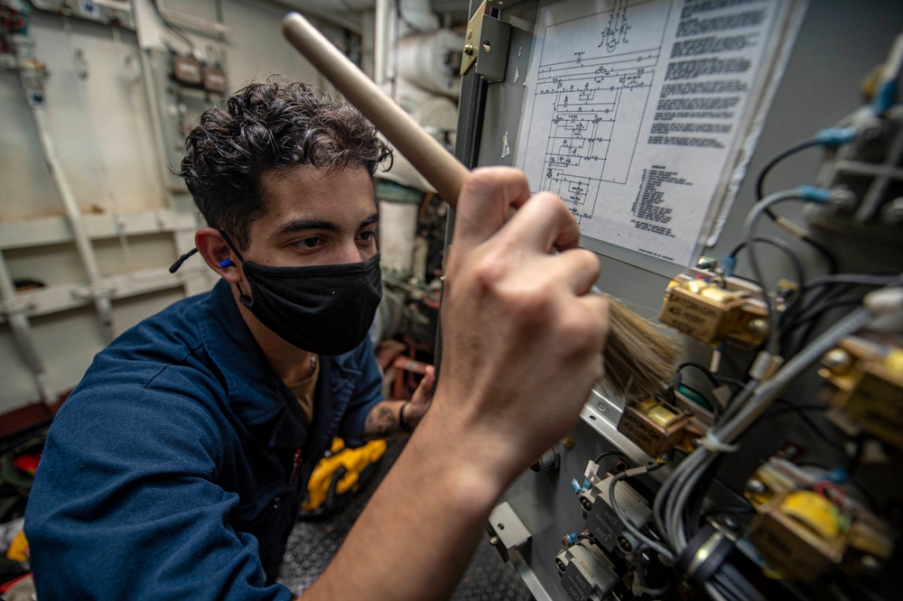 Truman is conducting readiness training in the Atlantic Ocean in preparation for future operations.
