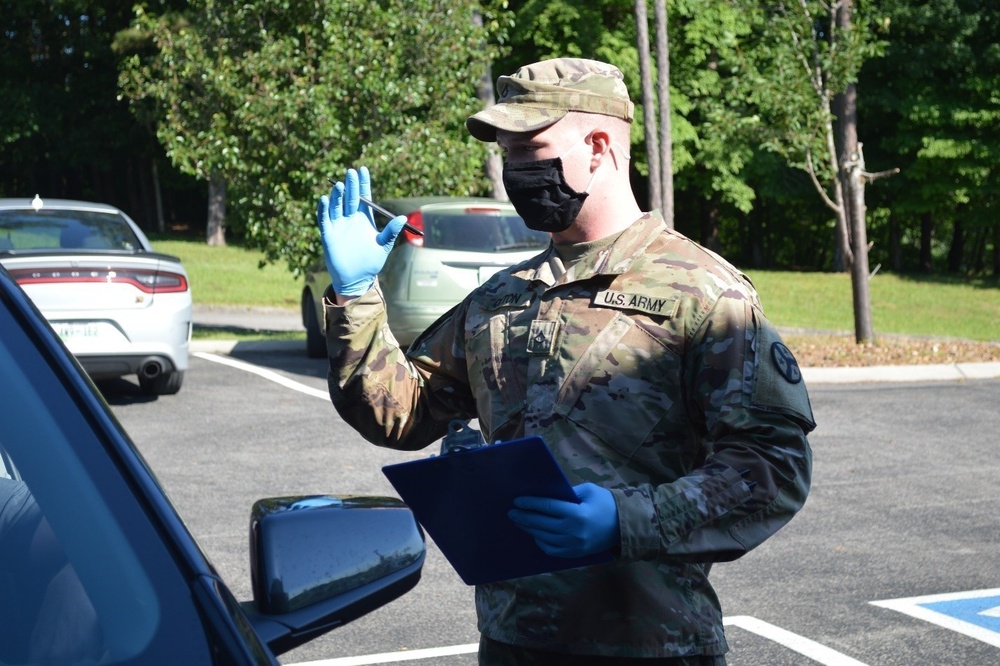 Centerville Guardsman enhances leadership skills on COVID-19 taskforce