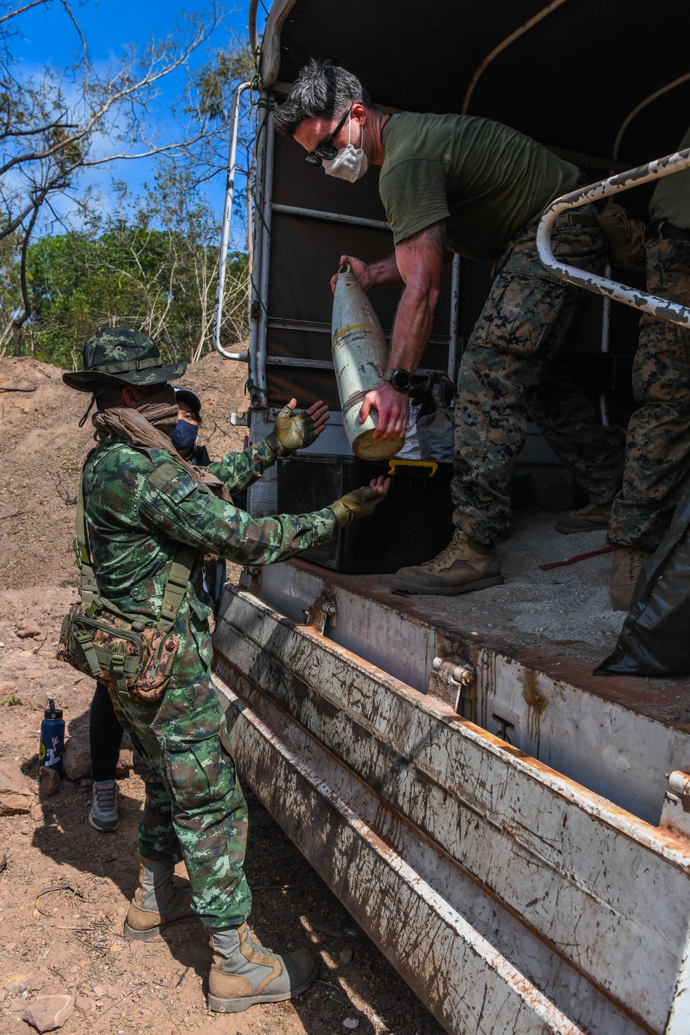 Cobra Gold 21: U.S., Royal Thai Armed Forces conduct landmine disposal exercise