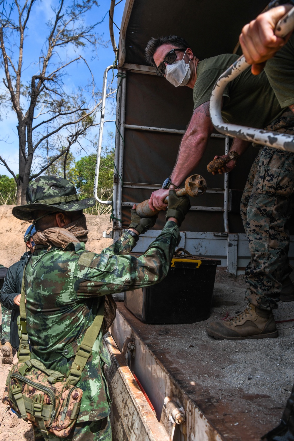 Cobra Gold 21: U.S., Royal Thai Armed Forces conduct landmine disposal exercise