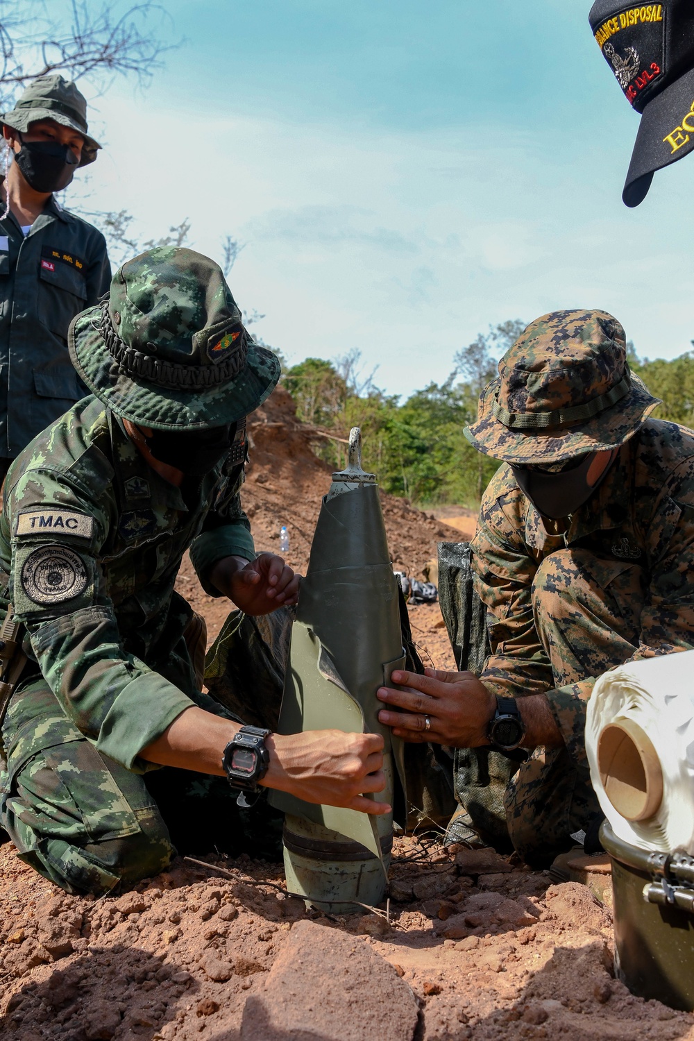 Cobra Gold 21: U.S., Royal Thai Armed Forces conduct landmine disposal exercise