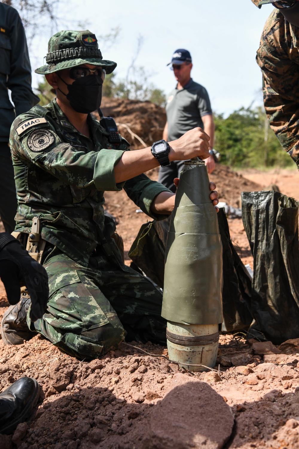 Cobra Gold 21: U.S., Royal Thai Armed Forces conduct landmine disposal exercise