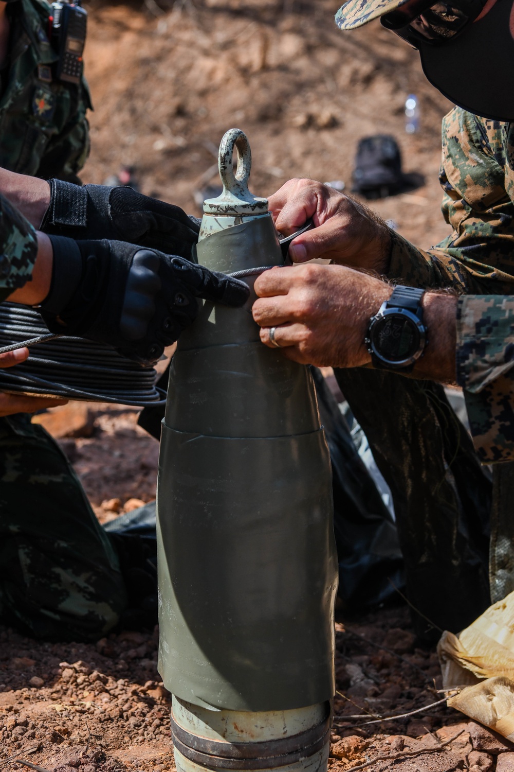 Cobra Gold 21: U.S., Royal Thai Armed Forces conduct landmine disposal exercise
