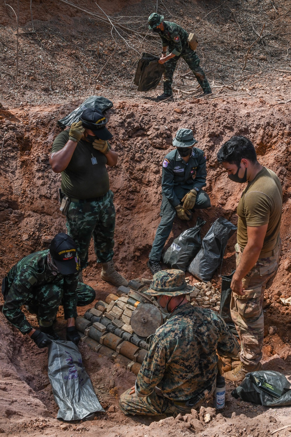 Cobra Gold 21: U.S., Royal Thai Armed Forces conduct landmine disposal exercise