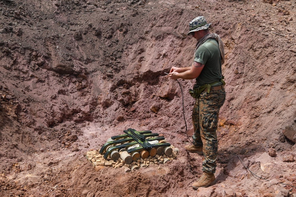 Cobra Gold 21: U.S., Royal Thai Armed Forces conduct landmine disposal exercise