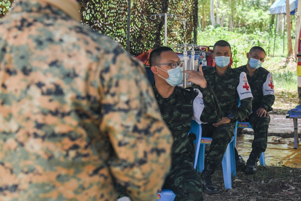Cobra Gold 21: U.S., Royal Thai Armed Forces conduct field medical training