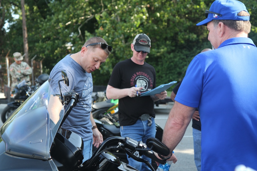 1st Theater Sustainment Command Motorcycle Check Ride