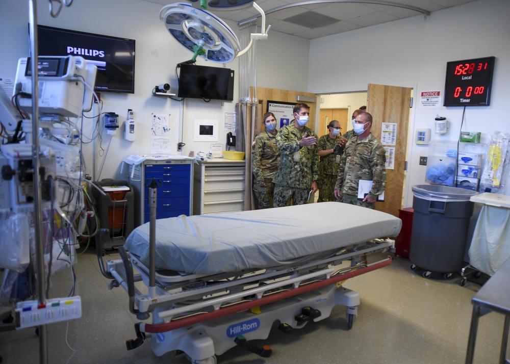 Womack Army Medical Center Leadership Visits Naval Medical Center Camp Lejeune.