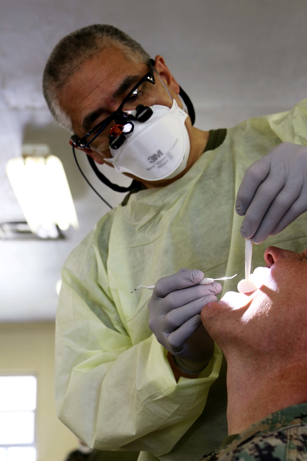 Dental exams during Norther Strike 21