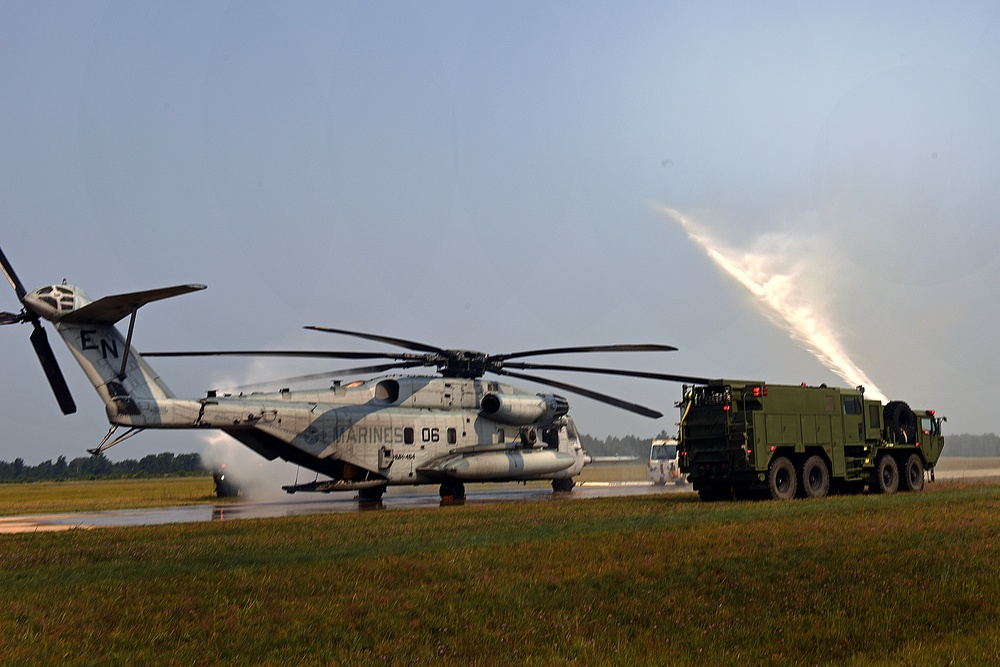 Grayling Army Air Field Conducts A Pre-Accident Planned Rehearsal During Norther Strike 21-2