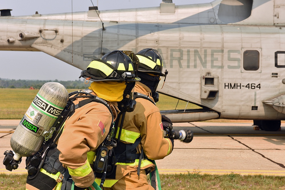 Grayling Army Air Field Conducts A Pre-Accident Planned Rehearsal During Norther Strike 21-2