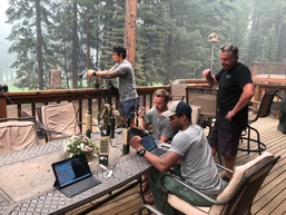 Pa. Air National Guard fights fire on West Coast