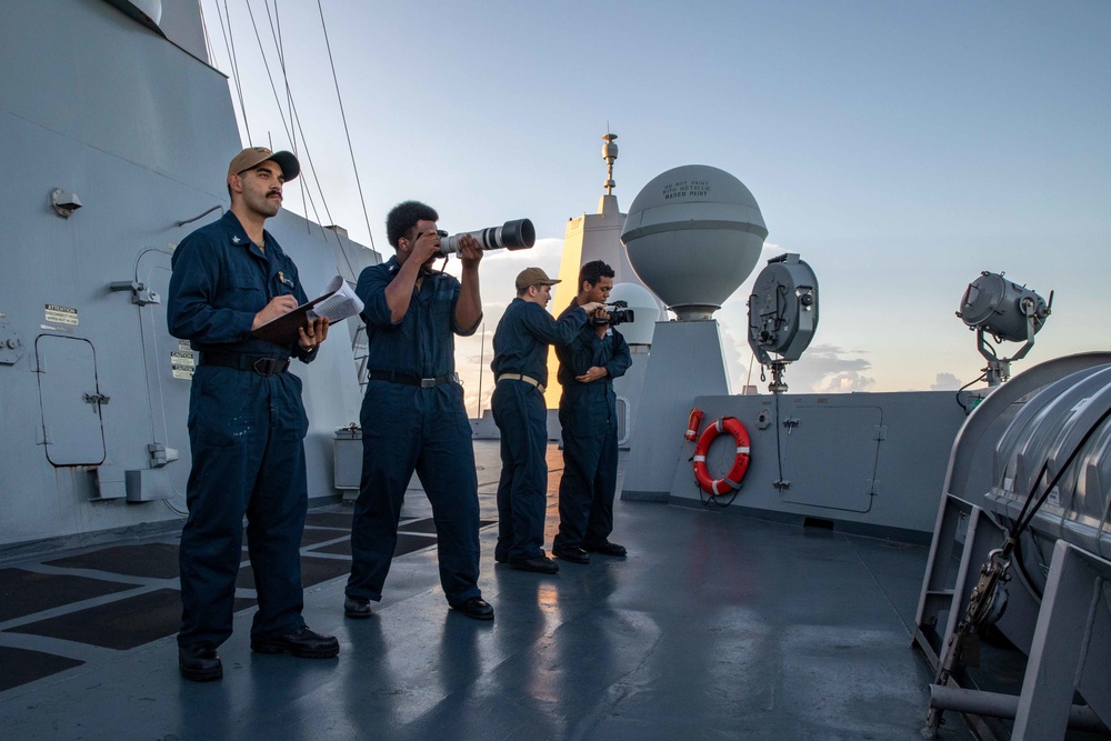 USS Arlington Sailors participate in Large-Scale Exercise 2021