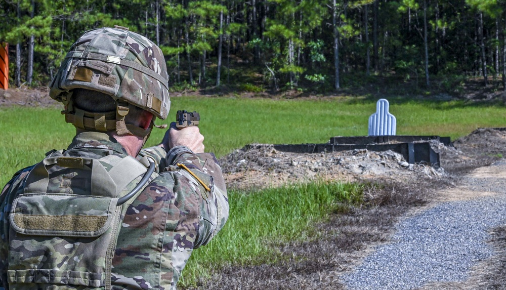 1-178th Field Artillery conducts Individual Weapons Qualification