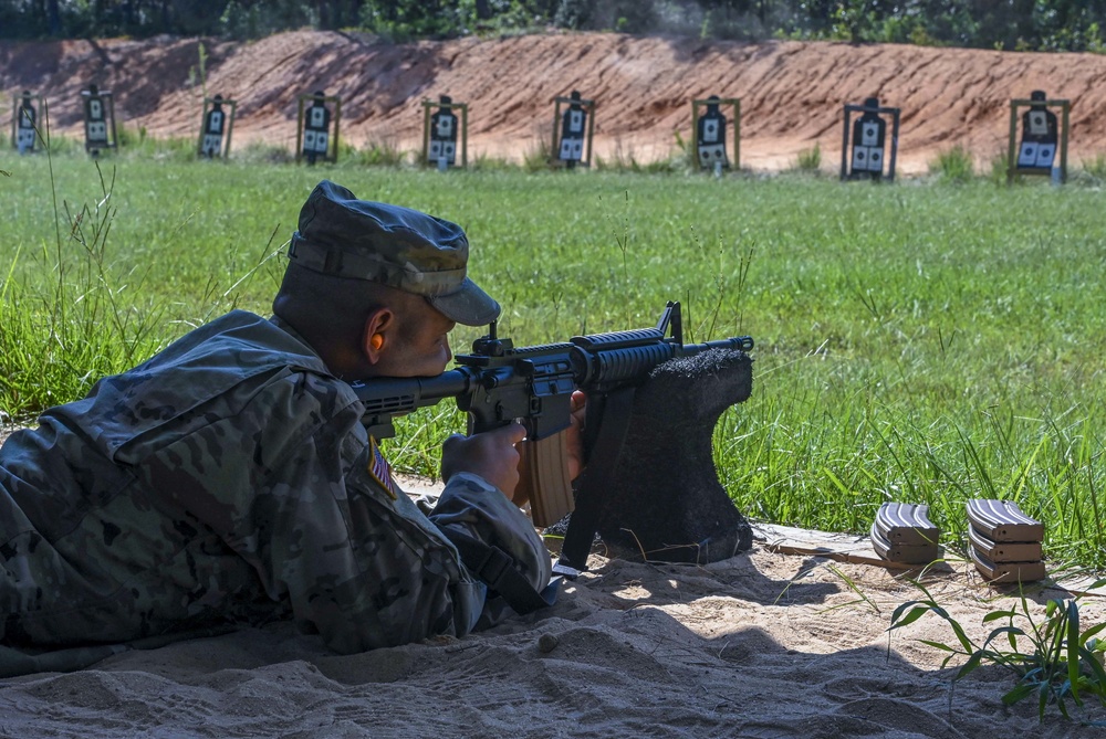 1-178th Field Artillery conducts Individual Weapons Qualification