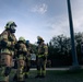 Night fire training for state partner firefighters