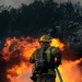 Night fire training for state partner firefighters