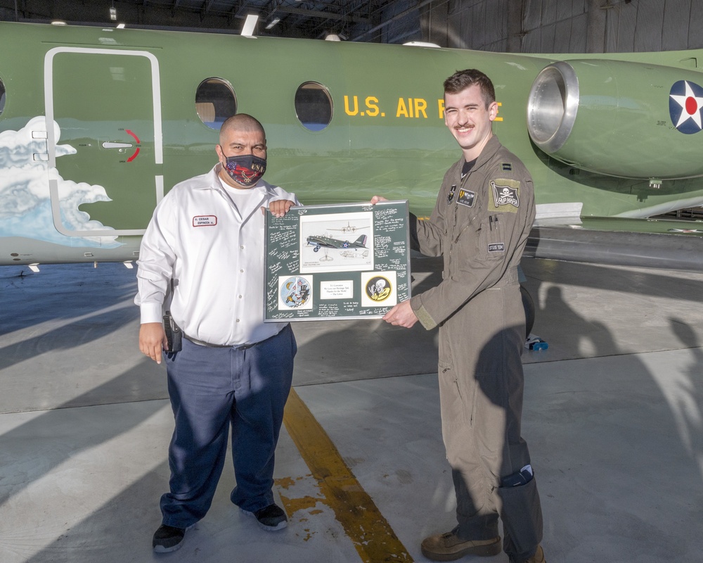 86th FTS Heritage Tail unveiling