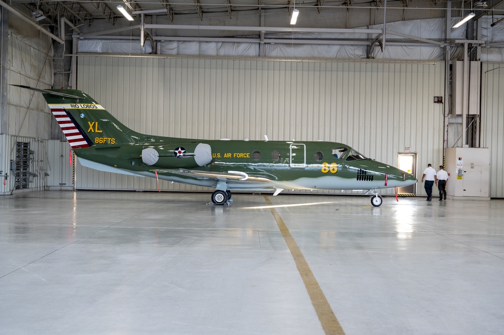 86th FTS Heritage Tail unveiling