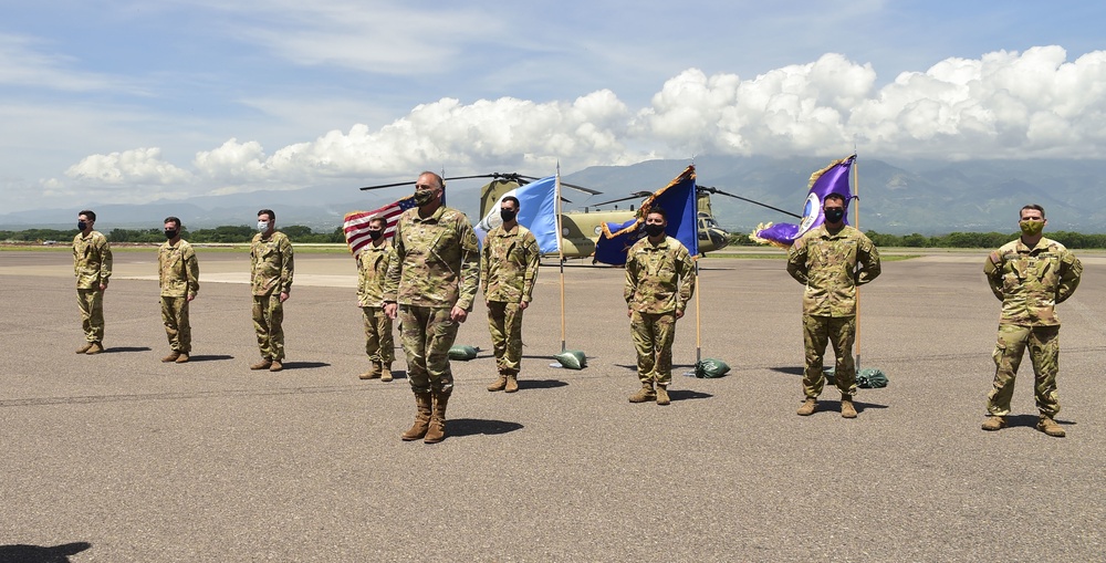 Winged Warriors receive Guatemalan Defense decorations