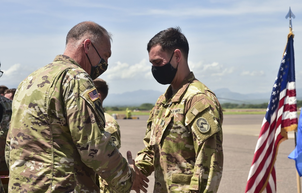 Winged Warriors receive Guatemalan Defense decorations