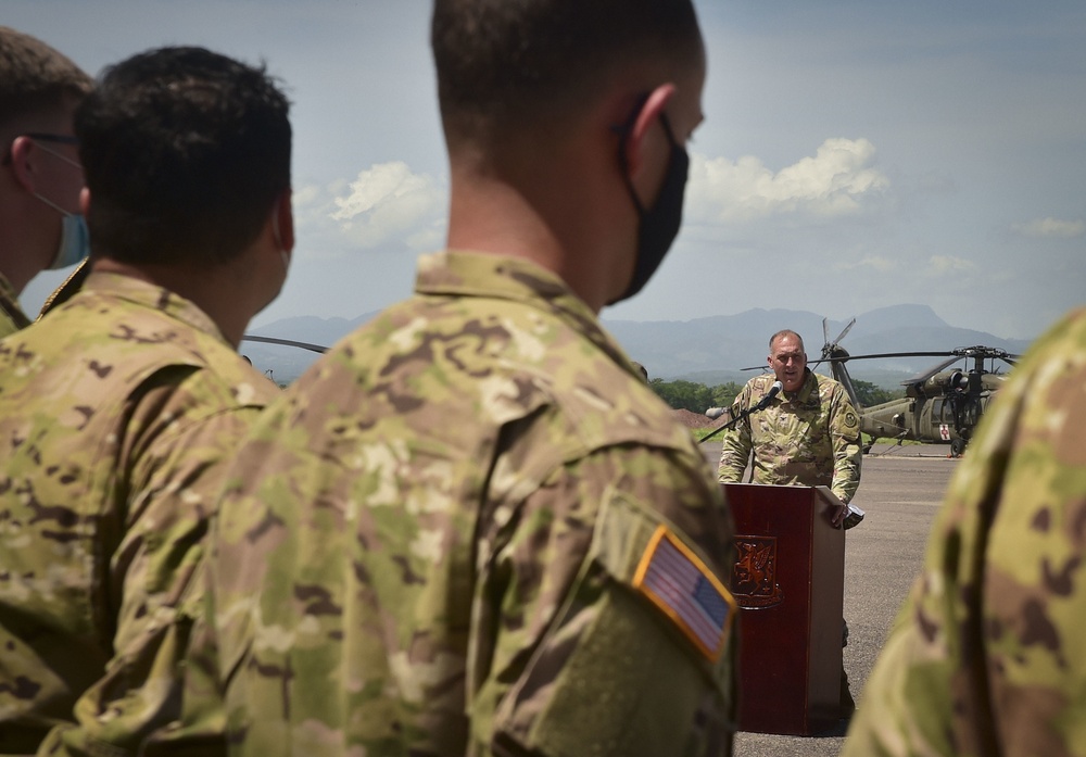 Winged Warriors receive Guatemalan Defense decorations