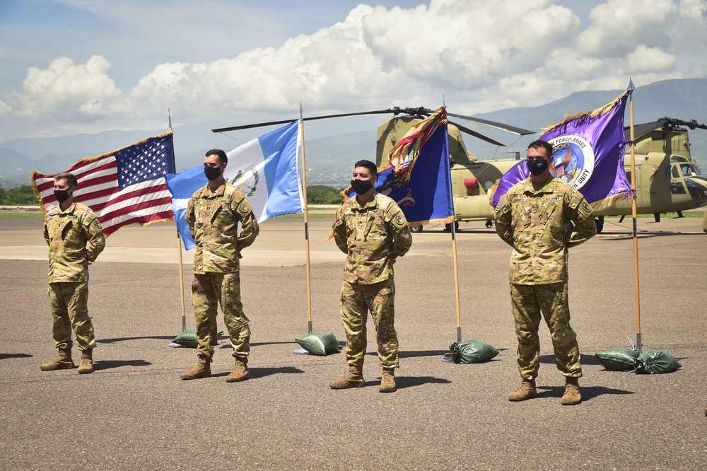 Winged Warriors receive Guatemalan Defense decorations