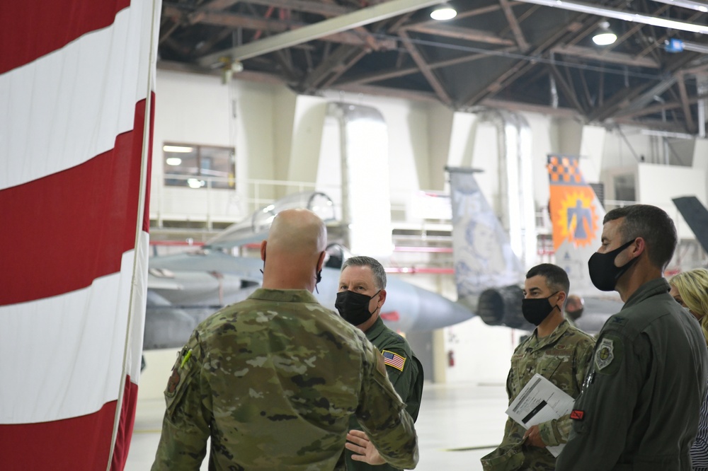 AETC commander visits Team Kingsley