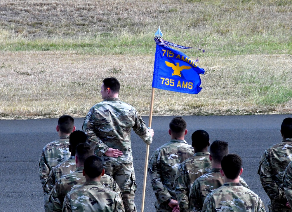 735th honors deceased Airman with final salute