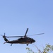 Blackhawk helicopter lands aboard MCLB Barstow