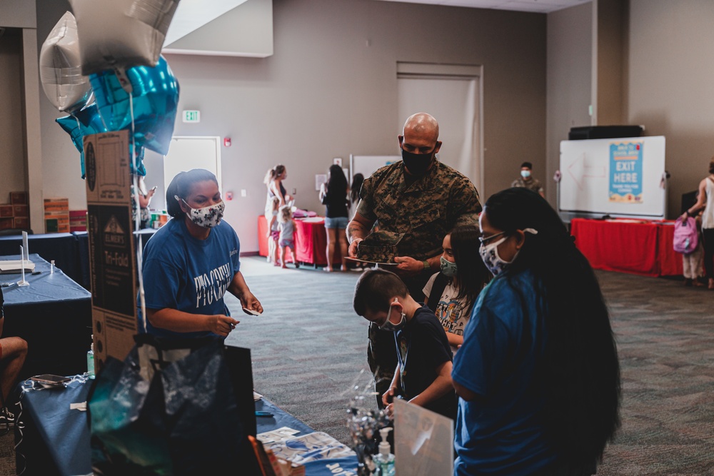 The Combat Center hosts Back to School Bash