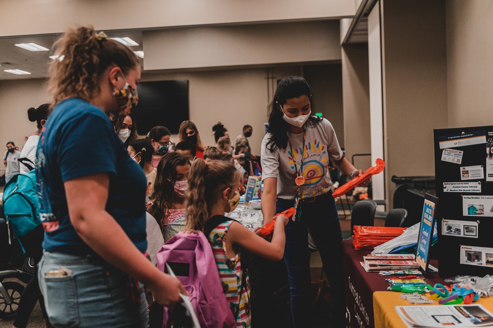The Combat Center hosts Back to School Bash