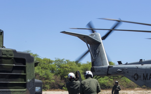 3d Marine Division sustain at a FARP during LSE21
