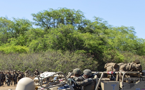 3d Marine Division sustain at a FARP during LSE21