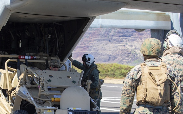 3d Marine Division sustain at a FARP during LSE21
