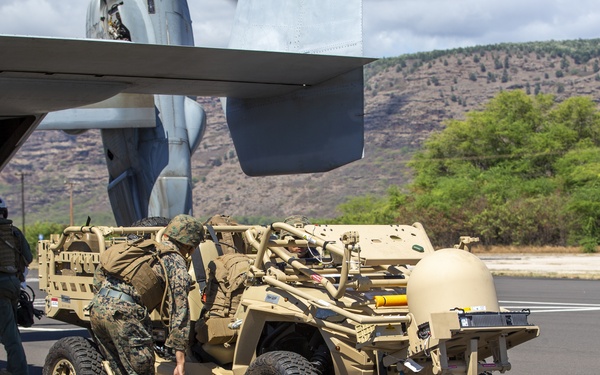 3d Marine Division sustain at a FARP during LSE21