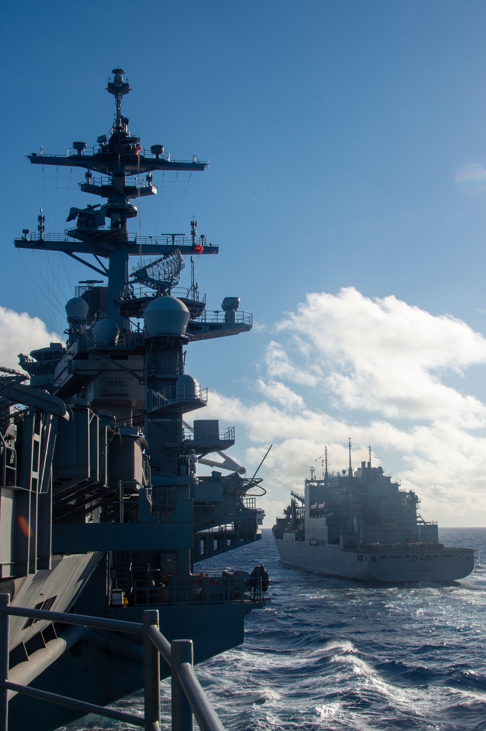 USS Carl Vinson Conducts Replenishment-at-Sea