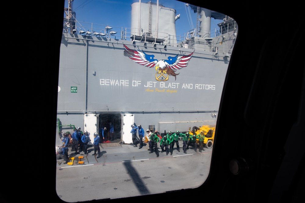 SECNAV conducts first fleet visit during LSE 21