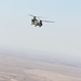 Task Force Phoenix CH-47 Chinook helicopter over Syria