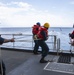 USS Miguel Keith (ESB 5) deck department Sailors line handling