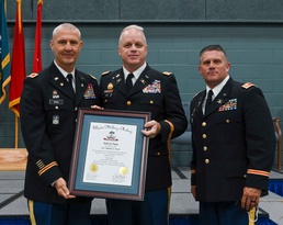South Carolina National Guard Palmetto Military Academy hall of fame induction ceremony