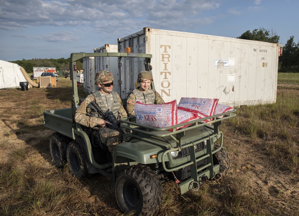 Transporters train through CSTX
