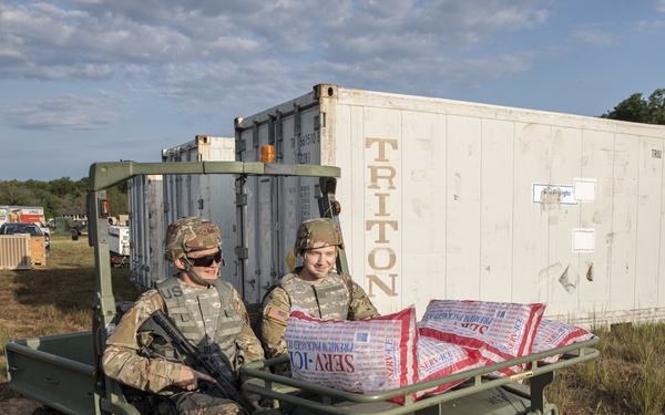 Transporters train through CSTX