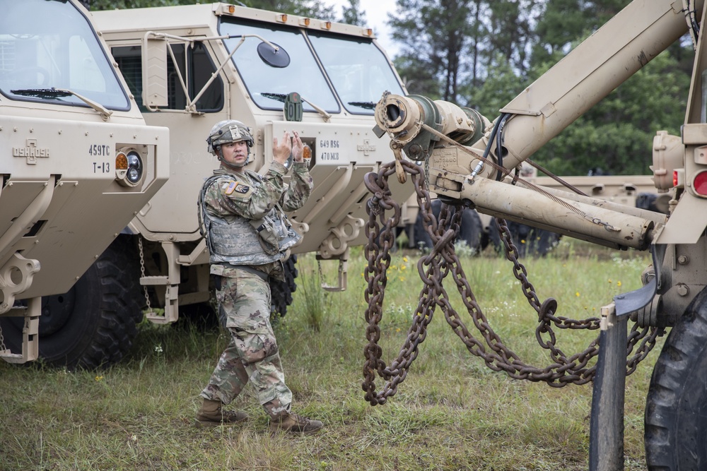 Transporters train through CSTX