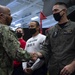 Chief of Naval Operations and Master Chief Petty Officer of The Navy Visit USS Carl Vinson